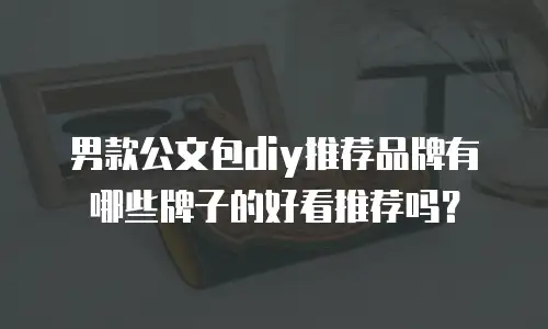 男款公文包diy推荐品牌有哪些牌子的好看推荐吗？