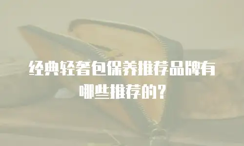 经典轻奢包保养推荐品牌有哪些推荐的？
