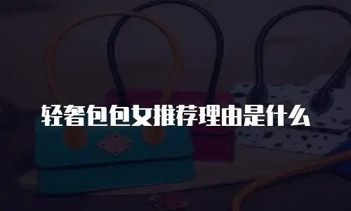 轻奢包包女推荐理由是什么