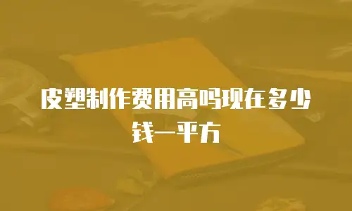 皮塑制作费用高吗现在多少钱一平方