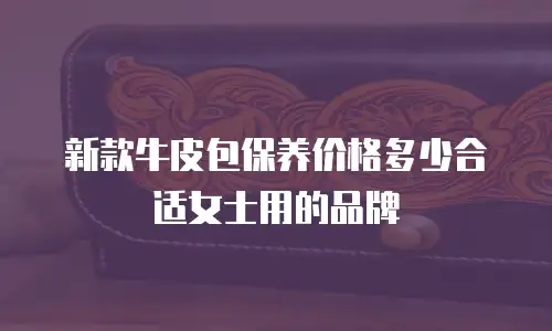 新款牛皮包保养价格多少合适女士用的品牌