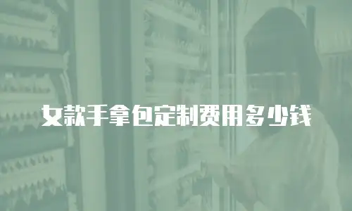 女款手拿包定制费用多少钱