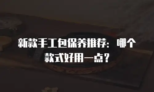 新款手工包保养推荐：哪个款式好用一点？