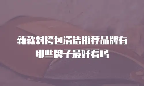 新款斜挎包清洁推荐品牌有哪些牌子最好看吗