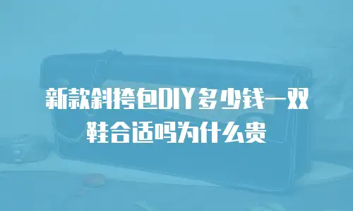 新款斜挎包DIY多少钱一双鞋合适吗为什么贵