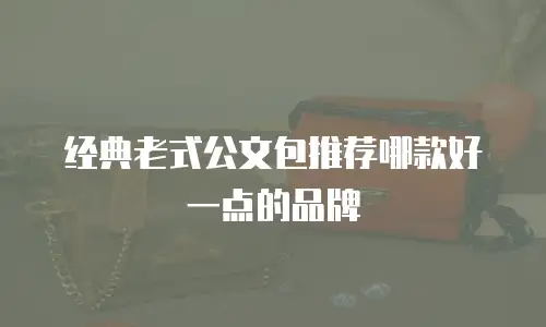 经典老式公文包推荐哪款好一点的品牌