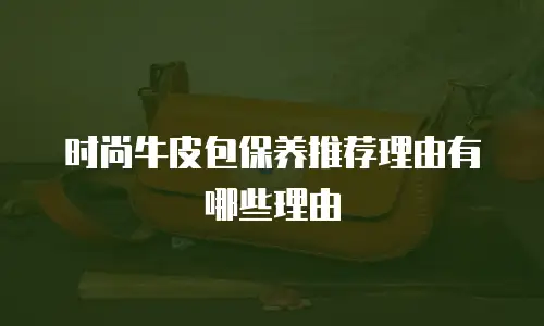 时尚牛皮包保养推荐理由有哪些理由