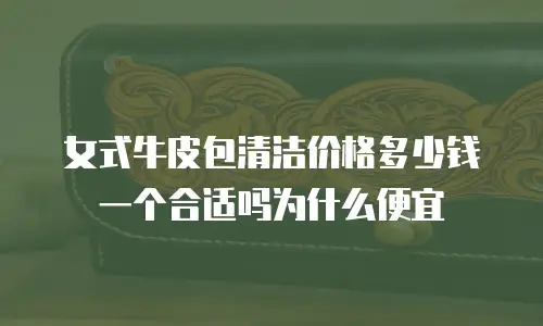 女式牛皮包清洁价格多少钱一个合适吗为什么便宜