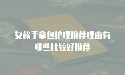 女款手拿包护理推荐理由有哪些比较好推荐