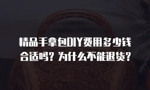 精品手拿包DIY费用多少钱合适吗？为什么不能退货？