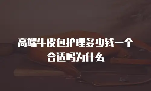 高端牛皮包护理多少钱一个合适吗为什么