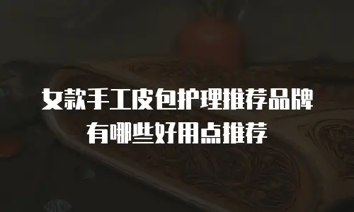 女款手工皮包护理推荐品牌有哪些好用点推荐