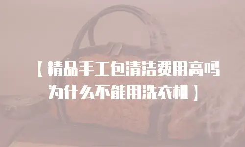 【精品手工包清洁费用高吗为什么不能用洗衣机】