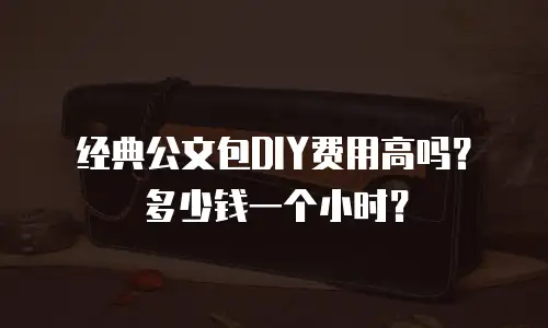 经典公文包DIY费用高吗？多少钱一个小时？