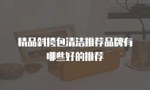精品斜挎包清洁推荐品牌有哪些好的推荐
