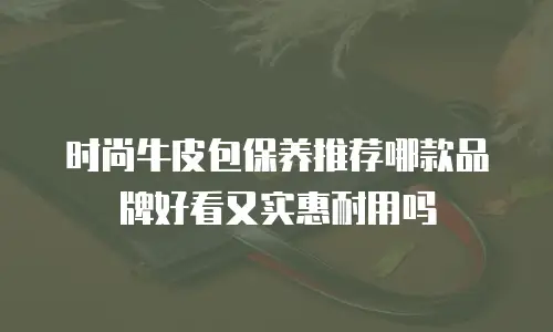 时尚牛皮包保养推荐哪款品牌好看又实惠耐用吗