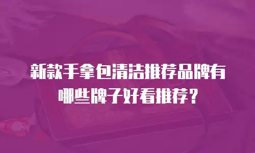 新款手拿包清洁推荐品牌有哪些牌子好看推荐？