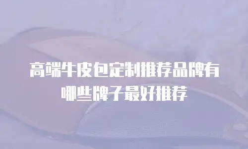 高端牛皮包定制推荐品牌有哪些牌子最好推荐