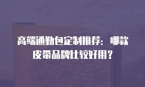 高端通勤包定制推荐：哪款皮带品牌比较好用？