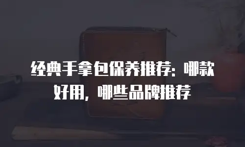 经典手拿包保养推荐: 哪款好用, 哪些品牌推荐