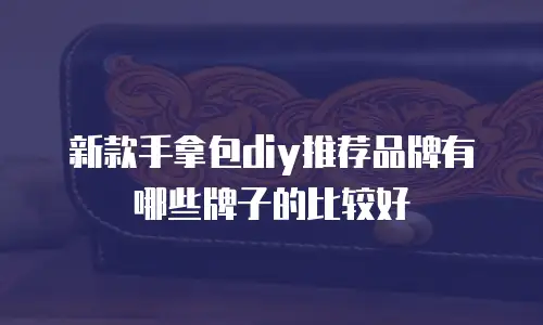 新款手拿包diy推荐品牌有哪些牌子的比较好