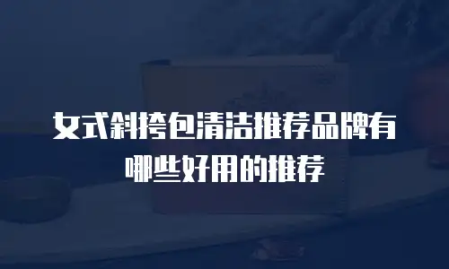 女式斜挎包清洁推荐品牌有哪些好用的推荐