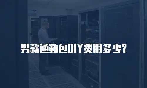 男款通勤包DIY费用多少？
