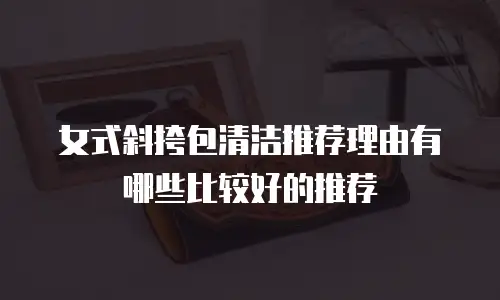 女式斜挎包清洁推荐理由有哪些比较好的推荐