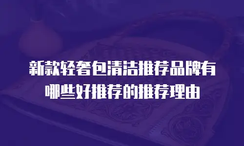 新款轻奢包清洁推荐品牌有哪些好推荐的推荐理由