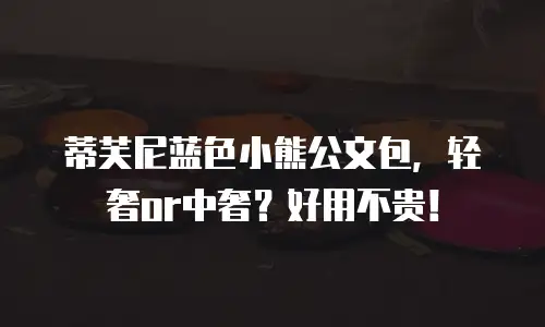 蒂芙尼蓝色小熊公文包，轻奢or中奢？好用不贵！