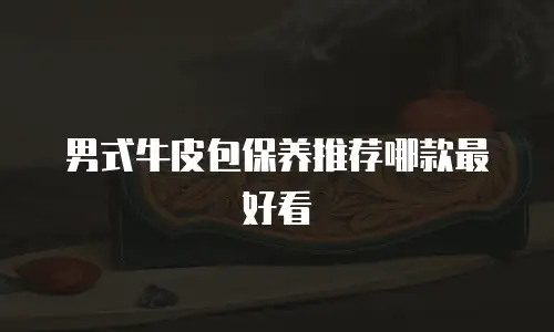 男式牛皮包保养推荐哪款最好看