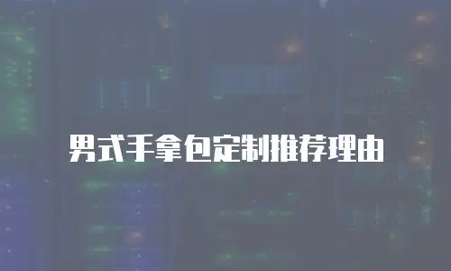 男式手拿包定制推荐理由