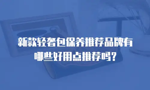 新款轻奢包保养推荐品牌有哪些好用点推荐吗？