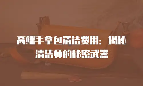 高端手拿包清洁费用：揭秘清洁师的秘密武器