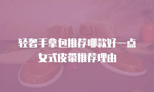 轻奢手拿包推荐哪款好一点女式皮带推荐理由