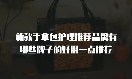 新款手拿包护理推荐品牌有哪些牌子的好用一点推荐