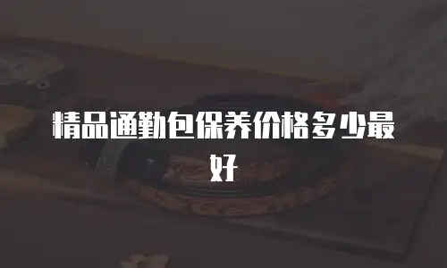精品通勤包保养价格多少最好