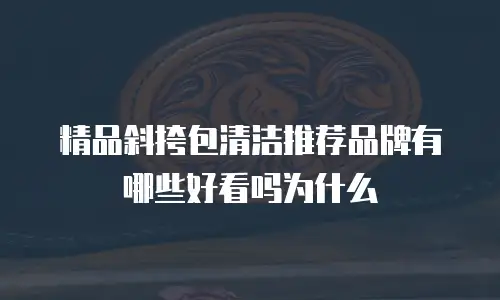 精品斜挎包清洁推荐品牌有哪些好看吗为什么