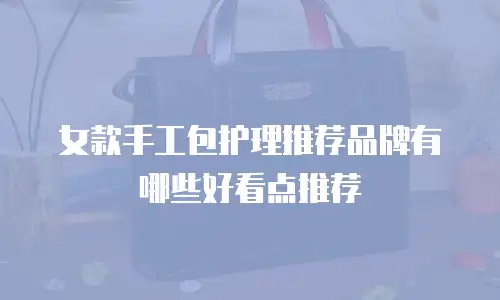 女款手工包护理推荐品牌有哪些好看点推荐