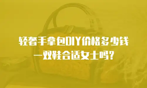 轻奢手拿包DIY价格多少钱一双鞋合适女士吗？