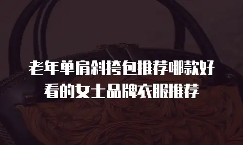 老年单肩斜挎包推荐哪款好看的女士品牌衣服推荐
