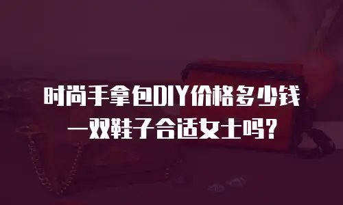 时尚手拿包DIY价格多少钱一双鞋子合适女士吗？
