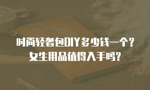 时尚轻奢包DIY多少钱一个？女生用品值得入手吗？