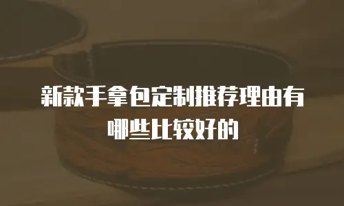 新款手拿包定制推荐理由有哪些比较好的
