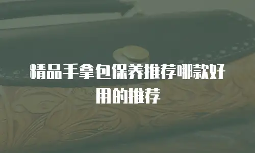 精品手拿包保养推荐哪款好用的推荐