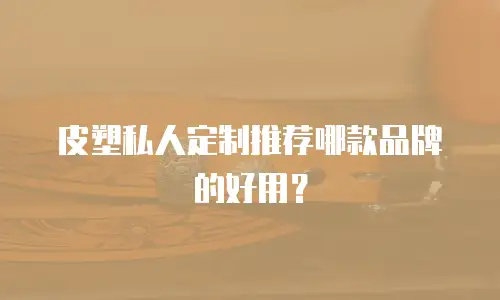 皮塑私人定制推荐哪款品牌的好用？