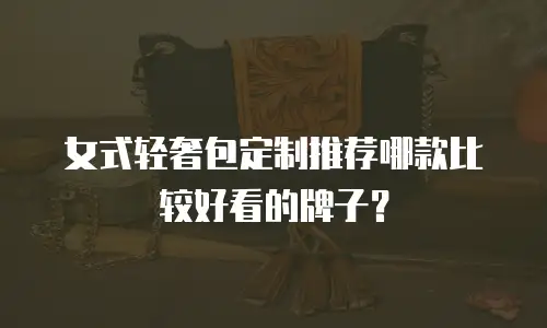 女式轻奢包定制推荐哪款比较好看的牌子？