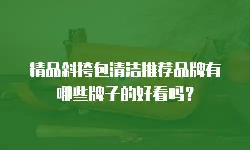 精品斜挎包清洁推荐品牌有哪些牌子的好看吗？