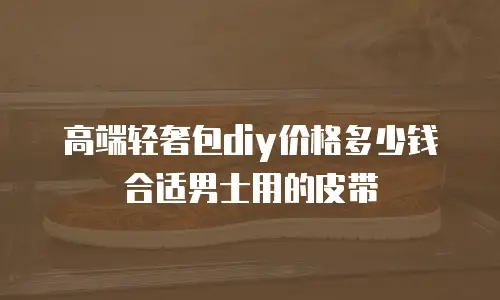 高端轻奢包diy价格多少钱合适男士用的皮带