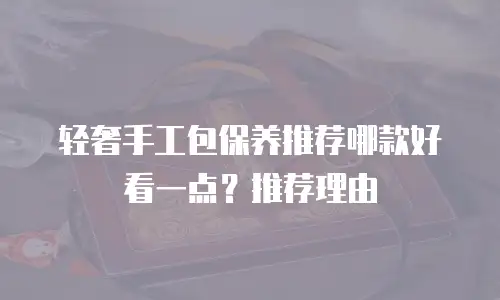 轻奢手工包保养推荐哪款好看一点？推荐理由